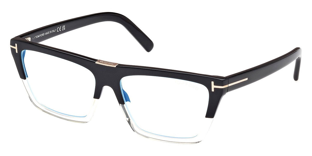 Tom Ford FT5912-B 005 57 - Black/Gradient/Shiny Black