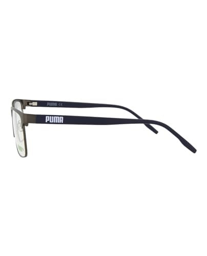 PUMA Eyeglasses PE0137OL-002-56 Grey Blue 56mm