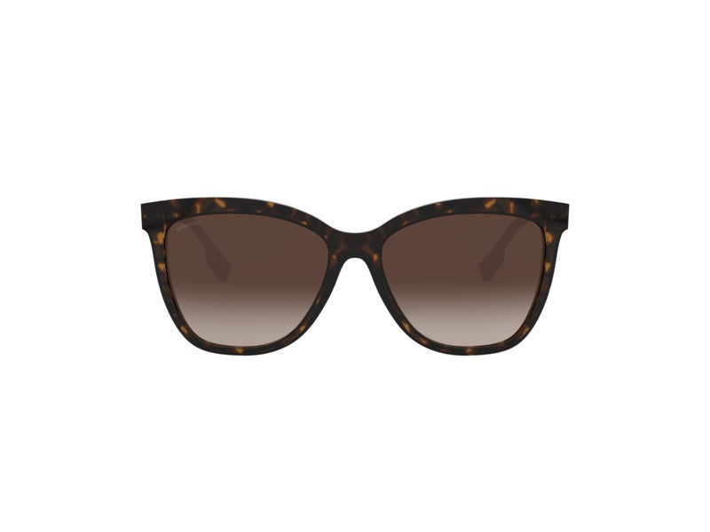 Burberry BE4308 385413 Brown Gradient Cat Eye Ladies Sunglasse 56mm