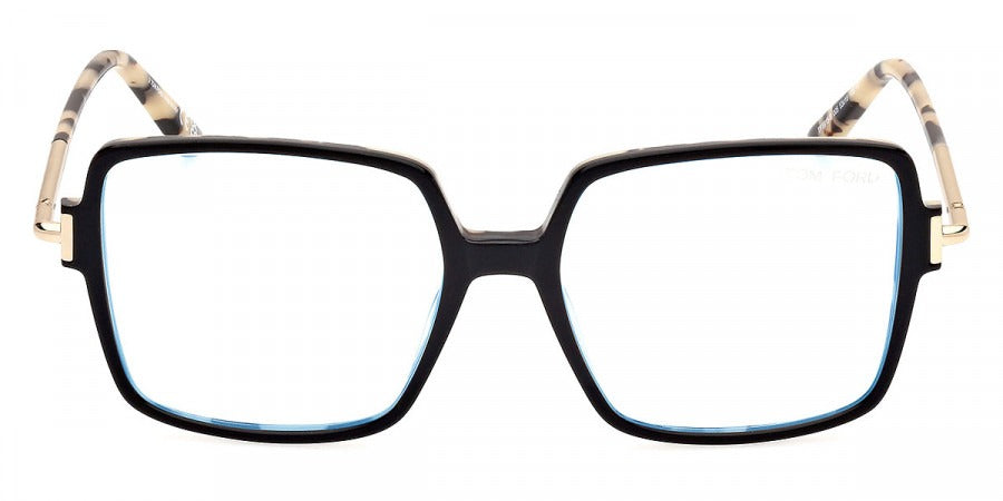 Tom Ford Eyeglasses FT5915-B 005 53 - Black/Monocolor/Colored Havana 53mm