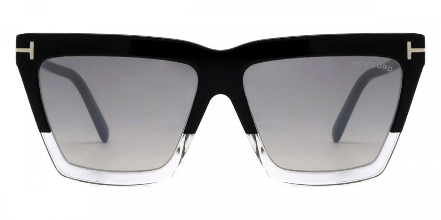 Tom Ford Sunglasses Eden Smoke Mirror Cat Eye Ladies FT1110 05C 56mm