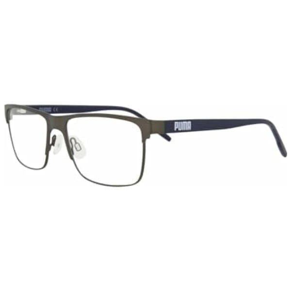 PUMA Eyeglasses PE0137OL-002-56 Grey Blue 56mm