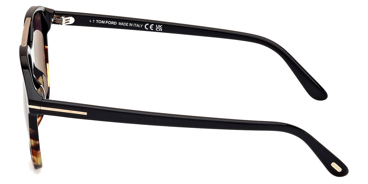 Tom Ford Sunglasses FT1098 Damian-02 05A 54 - Black/Havana Mens 54mm