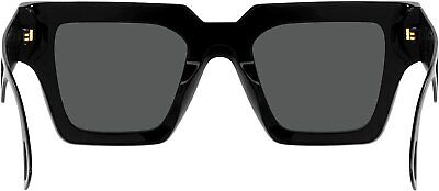 Versace Woman Sunglasses White Frame, Dark Grey Lenses, 50MM