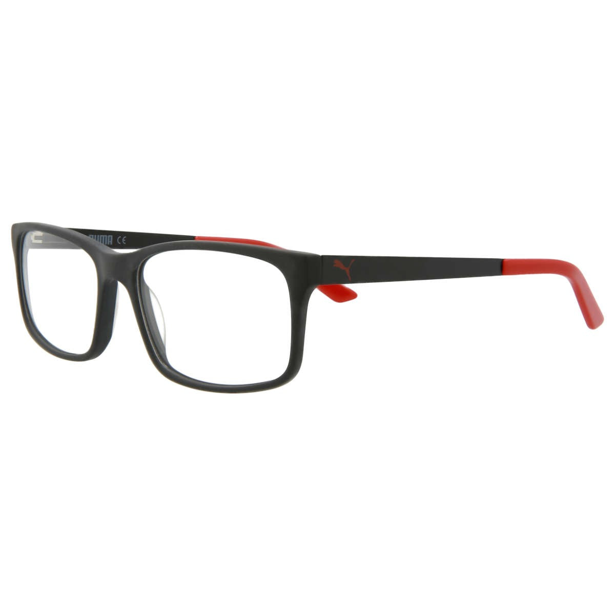 PUMA PE0016O-009-56 Eyeglasses Black Red 56mm