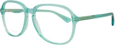 Gucci Eyeglasses Frames GG0259O 003 55-16-140 Light Blue
