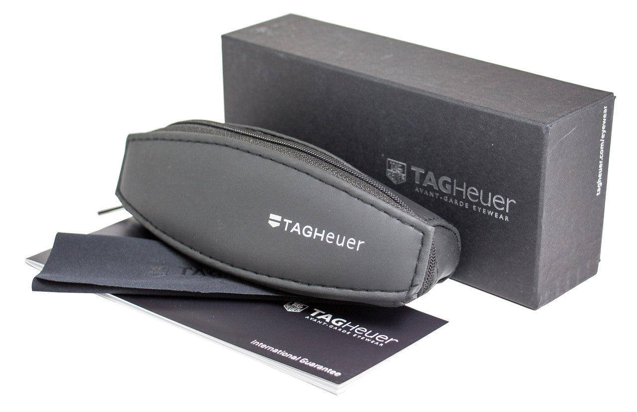 Tag Heuer Eyeglasses Black Th7607 B Urban 008 56mm