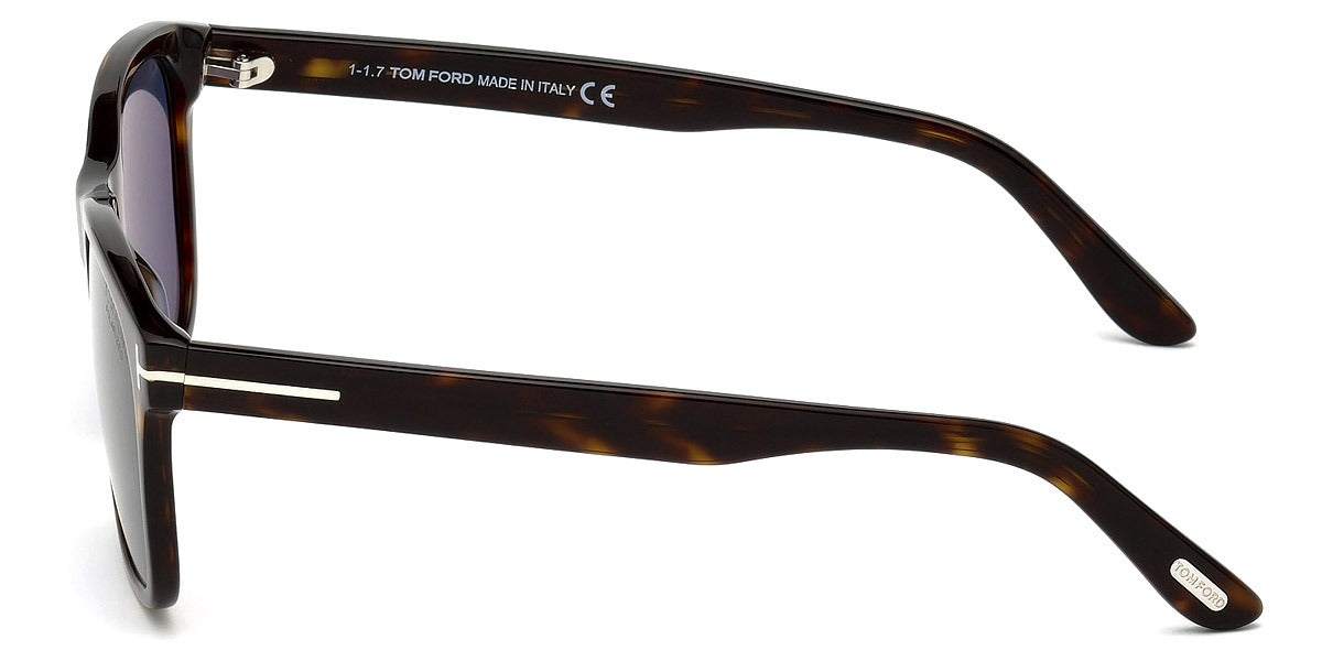 Tom Ford Sunglasses FT0595 Eric-02 52D 55 - Shiny Dark Havana Palladium 55mm