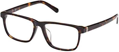 GUESS Eyeglasses GU 50087 -D Asian fit 052 Dark Havana