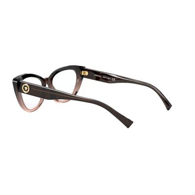 New Versace Cat Eye Ladies Eyeglasses VE3286 5332 54mm