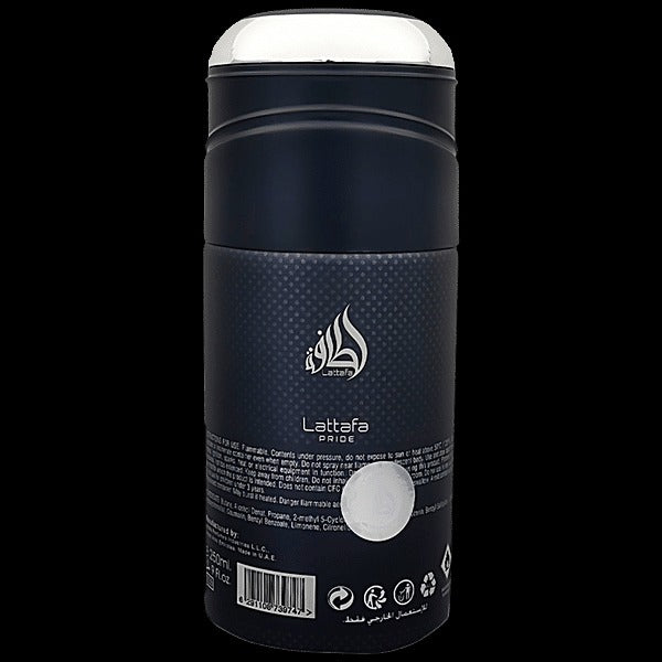 Lattafa Al Ameed Deodorant Body Spray 9.0 Ounce (Unisex)