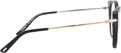 Eyeglasses Tom Ford FT 5815 -B 001 Shiny Black, Rose Gold 54mm