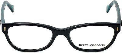 Dolce & Gabbana D&G DD 1205 Eyeglasses 1826 Black Demo Lens 50-17-135