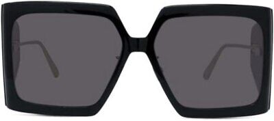 Dior DiorSolar S1U Sunglasses Color 10A0 Shiny Black Size 59MM