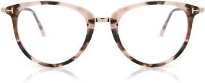 Eyeglasses Tom Ford FT 5640 -B 055 Shiny Pink Vintage Havana W. Rose Gold Temple
