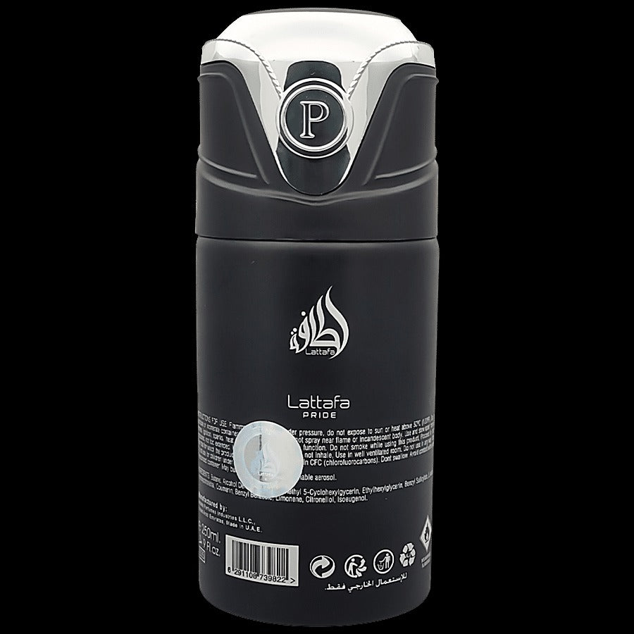 Lattafa Thouq Perfumes Concentrated Unisex Perfumed Spray Body Deodorant 250ml