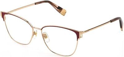 Eyeglasses Furla VFU 443 Gold Red 0357 55x15x135mm