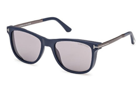 Tom Ford Sinatra Smoke Mirror Square Men's Sunglasses FT1104-91C 53mm
