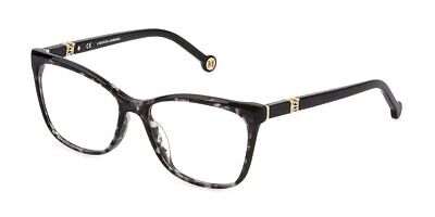 NEW CAROLINA HERRERA VHE886 096N Black Marble 54mm