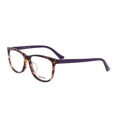 NEW Guess GU2599D-056-54mm Havana Purple Eyeglasses