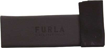 Furla VFU500 0VBL Eyeglasses Women's Pink Striped Full Rim Cat-Eye Optical...