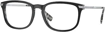 BURBERRY Eyeglasses BE 2369 3829 Top Black On Charcoal Check