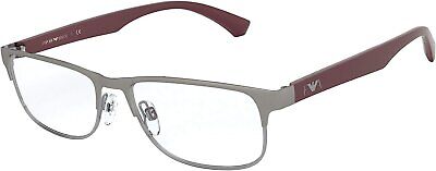 Emporio Armani EA 1096 MATTE RUTHENIUM 55/17/145mm men eyewear frame
