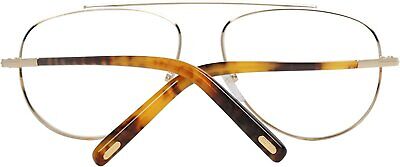 Tom Ford FT 5622-B 030 Gold Metal Aviator Eyeglasses 57mm