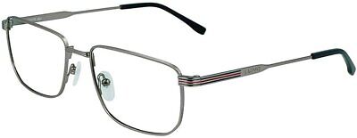 Lacoste Men's Grey Rectangular Eyeglass Frames L2277022 55mm