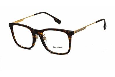 New BURBERRY BE2343F 3002 Eyeglasses Dark Havana 53mm
