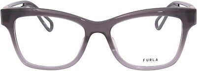 New Furla Eyeglasses Women's VFU438 0AH8 Grey 53-17-140mm
