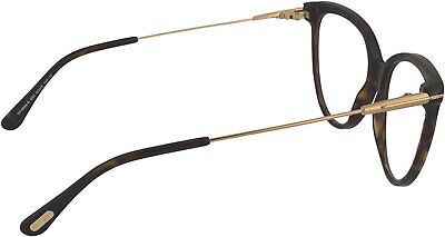 Eyeglasses Tom Ford FT 5688 -B 052 Shiny Classic Dark Havana, Rose Gold/Blue Bl