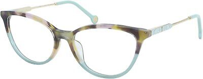 Eyeglasses CH by Carolina Herrera VHE 817 Tort Teal oGEN 53mm