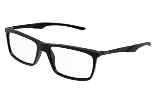 Puma Eyeglasses PU0357O 001 Black Men's 57mm