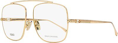 Fendi Square Eyeglasses FF0445 DDB Copper-Gold 57mm 445
