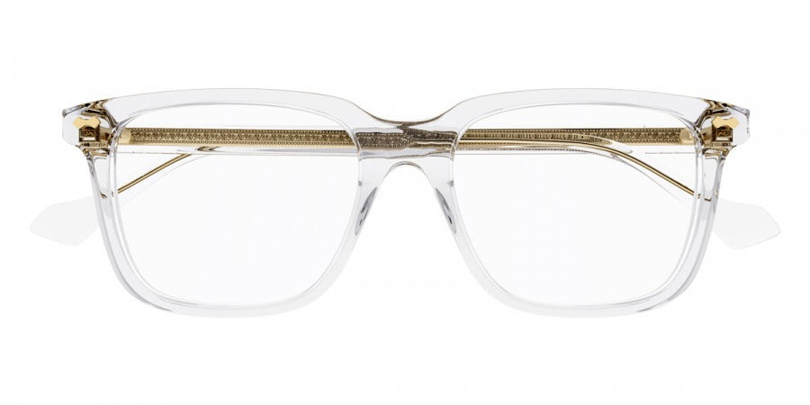 GUCCI GG0737O 017 Eyeglasses Crystal Frame 53mm