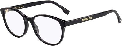 Authentic DiorDioretoile 1 0807 Black Eyeglasses