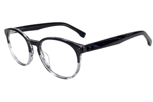 GAP VGP027 Eyeglasses Black Grey Round