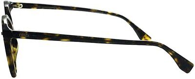 Authentic Fendi FF 0393 0086 Dark Havana Eyeglasses 52x17x145mm