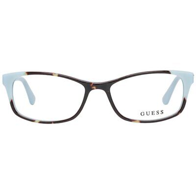 NEW Guess GU2616-056 Blue Havana Eyeglasses 53mm