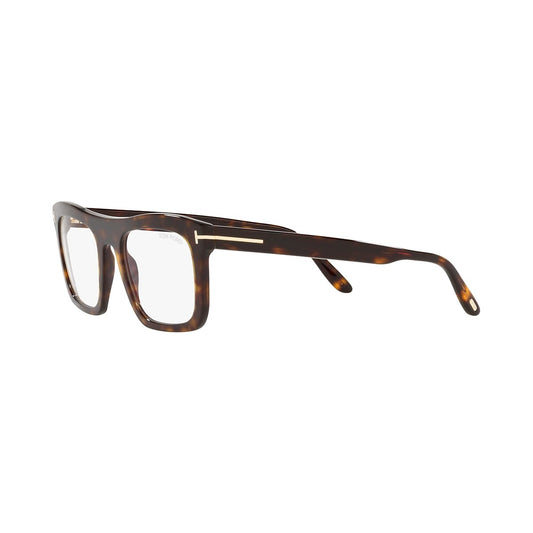 Tom Ford FT5757-B 052 Men's Shiny Tortoise Frame Blue 52mm