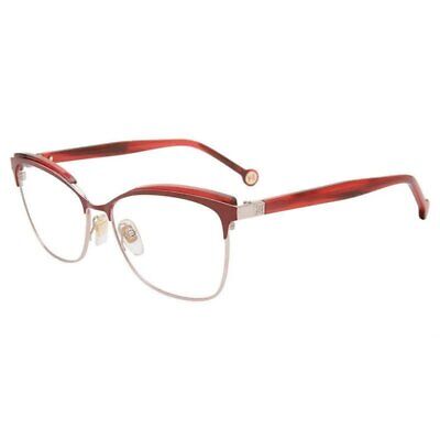 NEW Carolina Herrera VHE188K 0K99 Red Eyeglasses 55mm