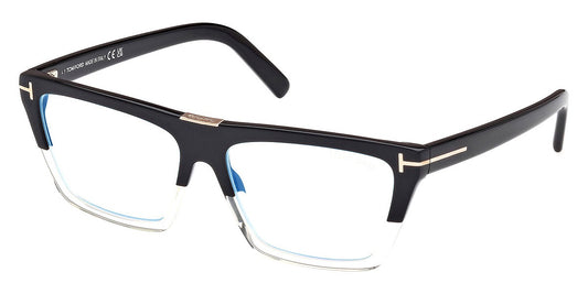 Tom Ford FT5912-B 005 57 - Black/Gradient/Shiny Black