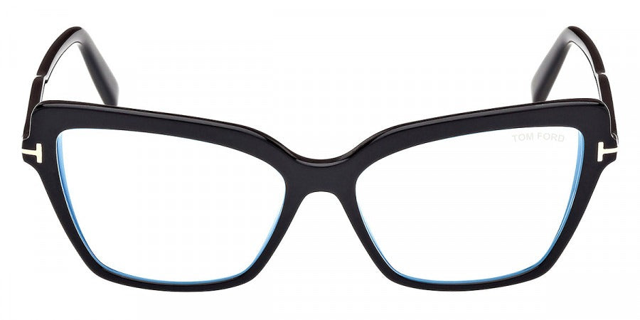 Tom Ford Eyeglasses FT5948-B 001 55 - Shiny Black Women 55mm