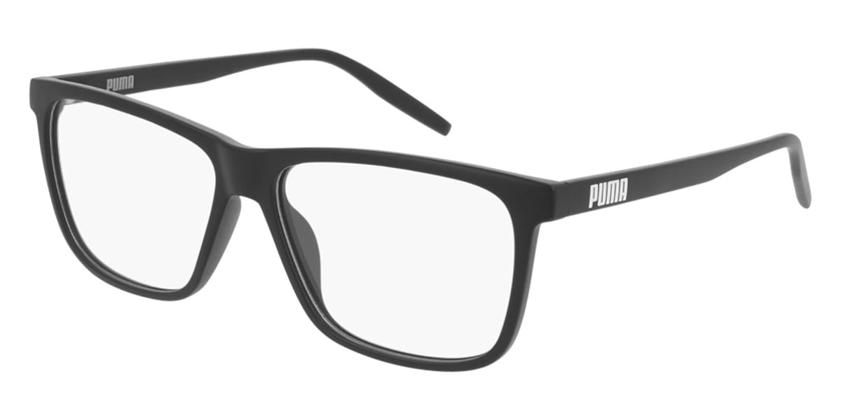 PUMA Eyeglasses PE0136O-001-56 Men's Black 56mm