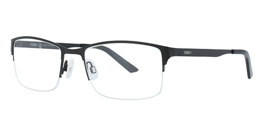 Puma PE 0028 O- 001 Black Eyeglasses Men's 55mm