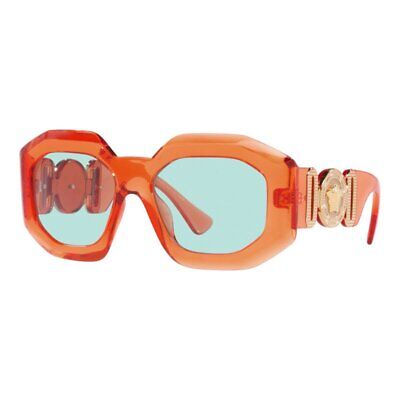Versace Light Azure Irregular Ladies Sunglasses 56mm