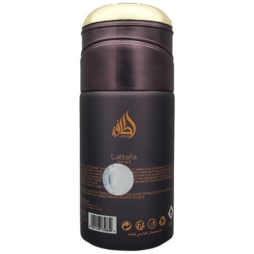 Lattafa Maharjan Gold Concentrated Perfumed Deodorant Spray, 6.6 Ounce (Unisex)