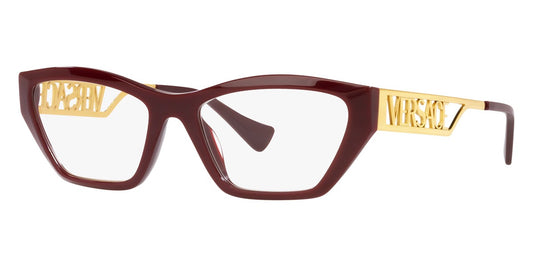 Versace VE3327U 5381 53 Bordeaux Eyeglasses 53mm