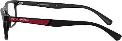 Emporio Armani Demo Rectangular Men's Eyeglasses EA3171F 5001 56mm